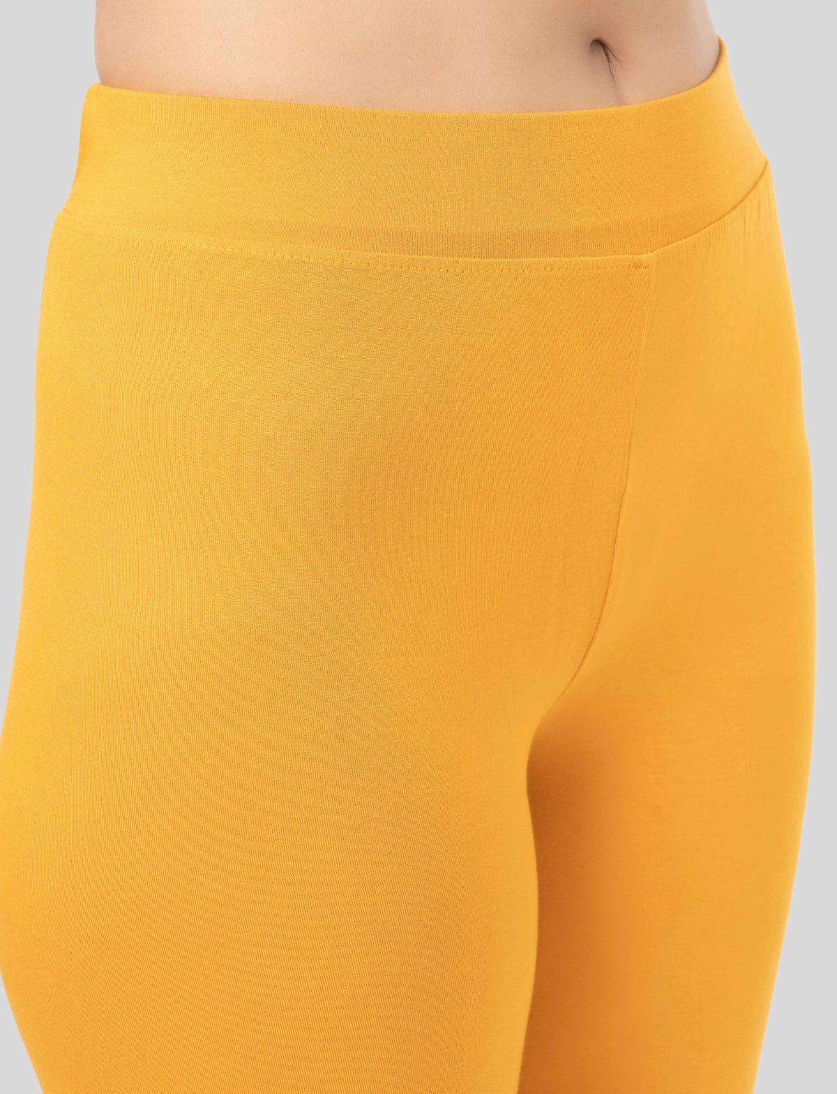 Ankle  Length Leggings | Pack of - 2 Pcs | EcoVero Tencel | Wrinkle-Free | Premium Ethnic Bottom Wear | 4-Way Stretch |  Anti-Chafing Ankle Length Tights for Girls & Women in Vibrant Colors