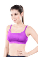 Hazel Dark Color Sports Bra