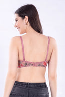 LESLIE PRINT Padded bra