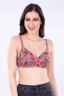 LESLIE PRINT Padded bra
