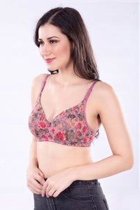 LESLIE PRINT Padded bra