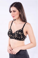 LESLIE PRINT Padded bra