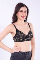 LESLIE PRINT Padded bra