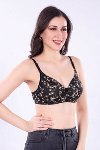 LESLIE PRINT Padded bra