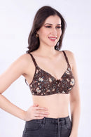 LESLIE PRINT Padded bra