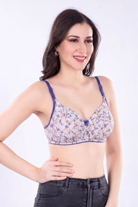LESLIE PRINT Padded bra