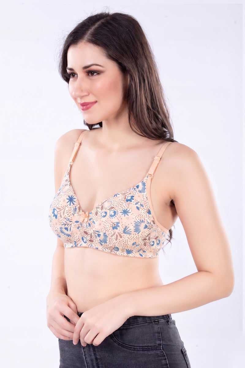 LESLIE PRINT Padded bra