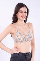 LESLIE PRINT Padded bra