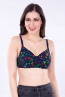 LESLIE PRINT Padded bra