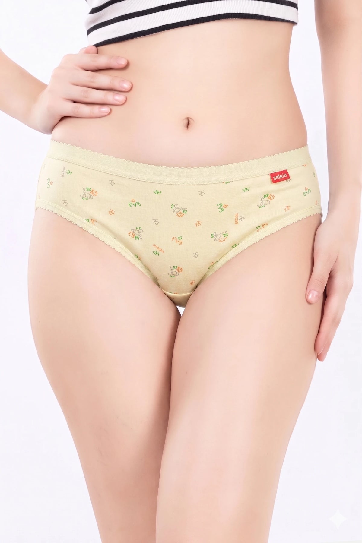 LIVIA OE Light Color Print Panties