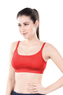 Hazel Dark Color Sports Bra
