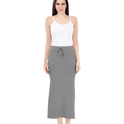 Grey Color Mermaid Saree Shaper