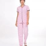 Rose Color Pyjama Set