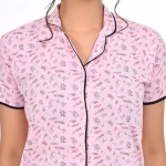 Rose Color Pyjama Set